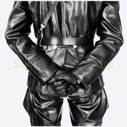 Men's Classic Leather Jacket  / Shirt / Tunics / BLUF Jacket