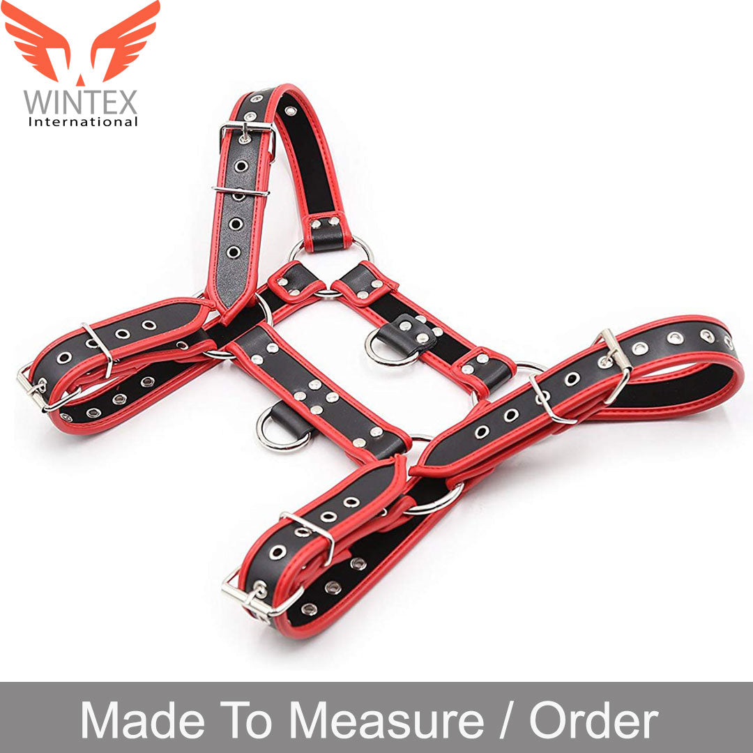 Men’s Real Leather Body Chest Male Harness 02