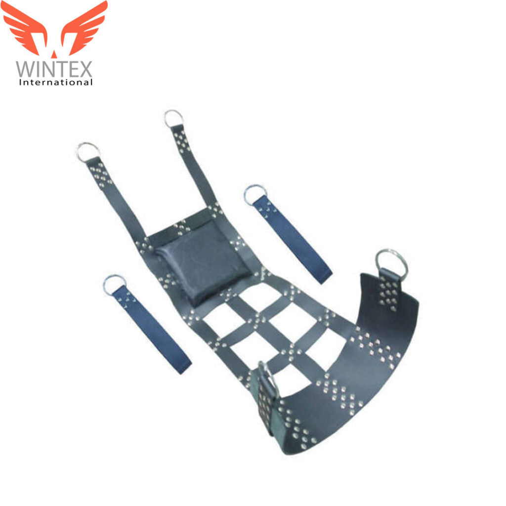 Heavy Duty Leather Sex Swing β Sling Made Of Fine Chrome Leather Sw1