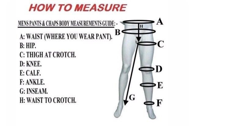 Men's Real Leather Breeches / Jodhpurs