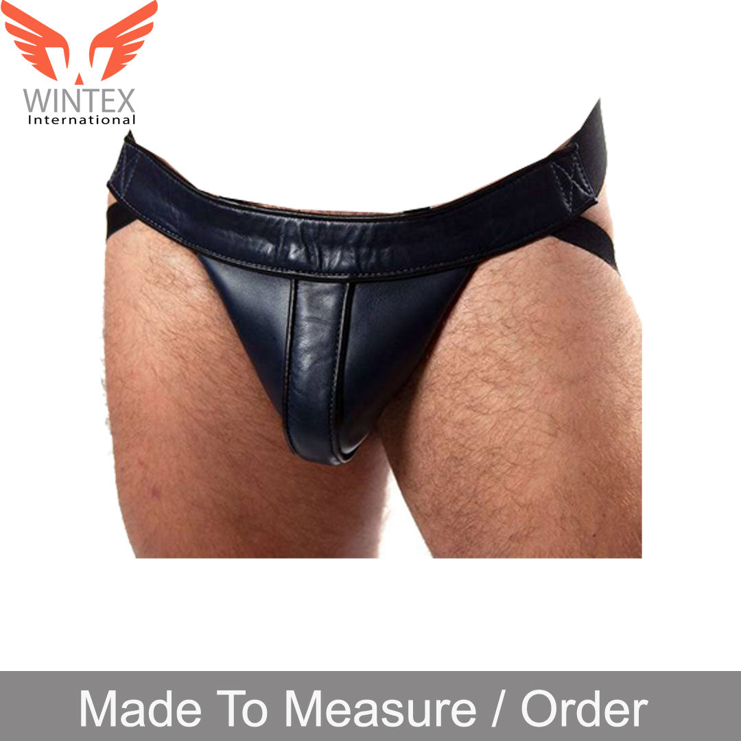 Men’s Real Leather Chaps With Detachable Jockstrap – Bikers Leather Chaps