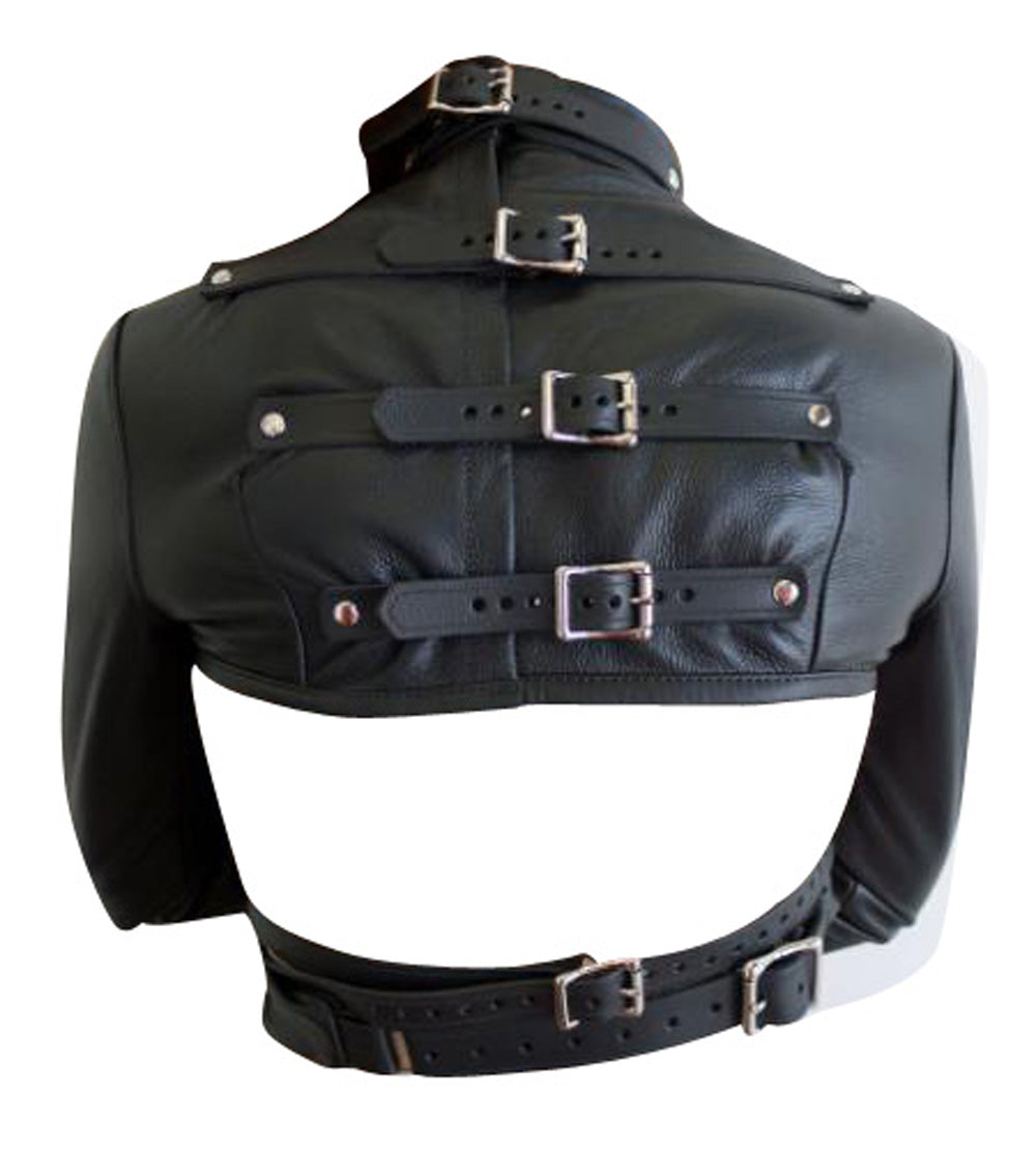 Women Real Leather Bolero StraitJacket Women StraightJacket