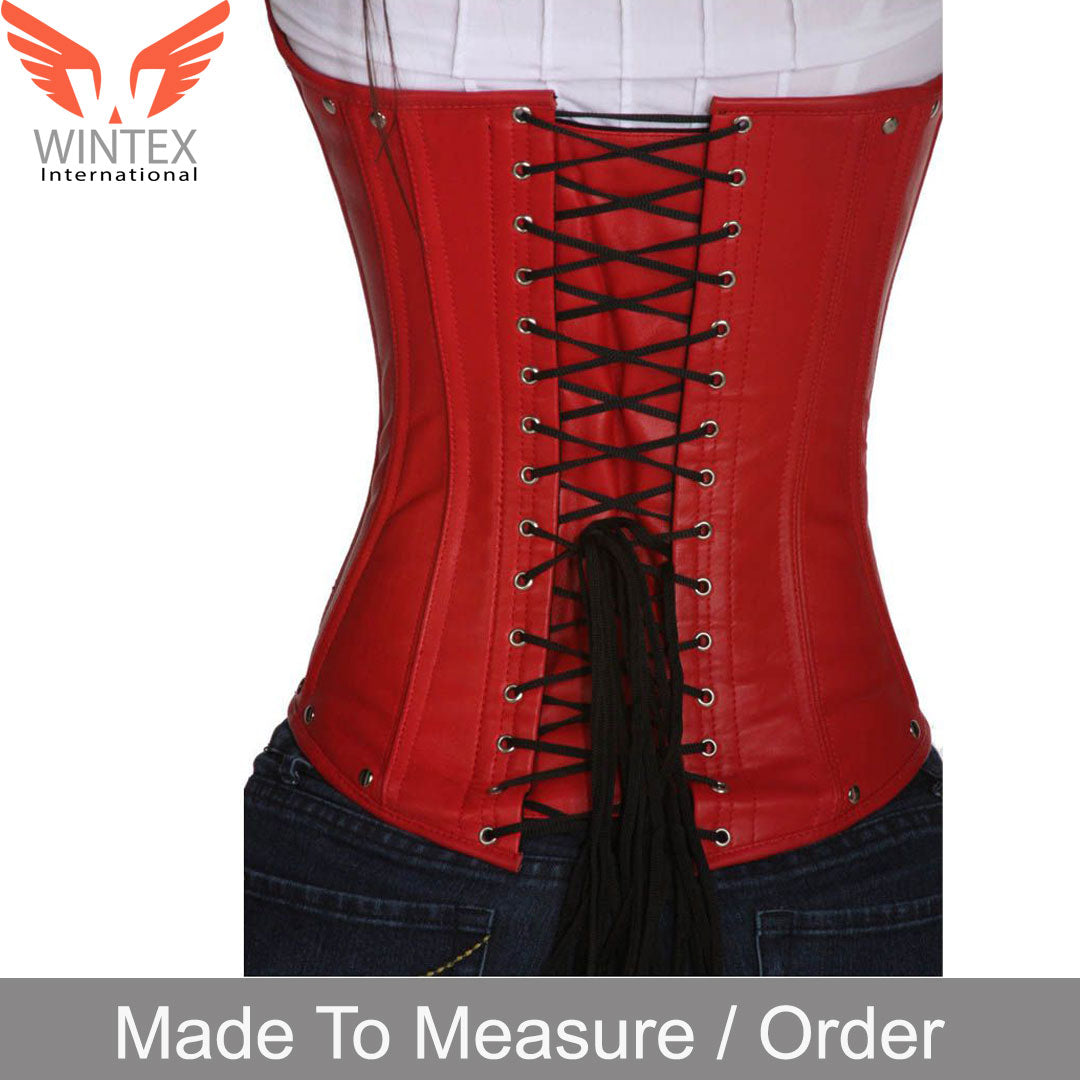 Sexy Women Underbust Corset Red Waist Training Clincher