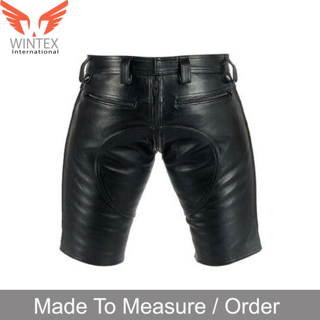 Men’s Real Leather Shirt, Shorts & Wristbands