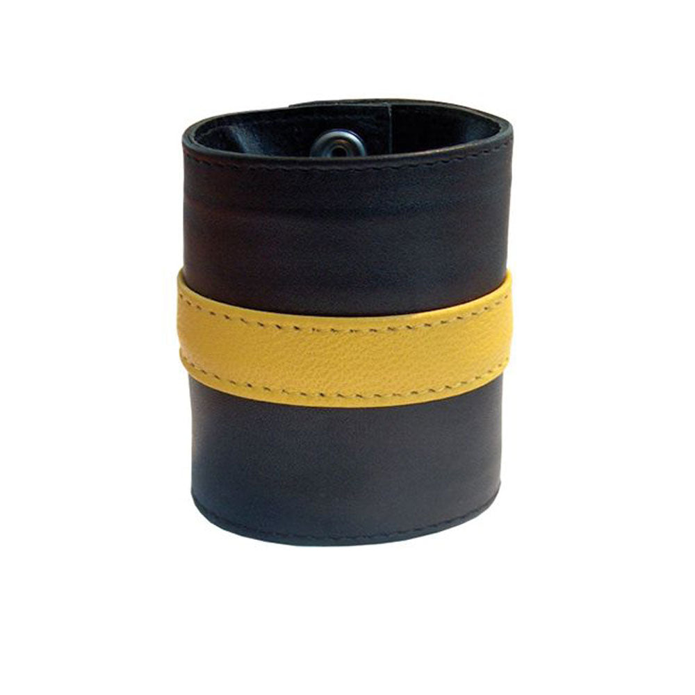 BDSM Leather Handcuffs – Master Slave Restraints – Bondage Wrists Bands in Different Colors