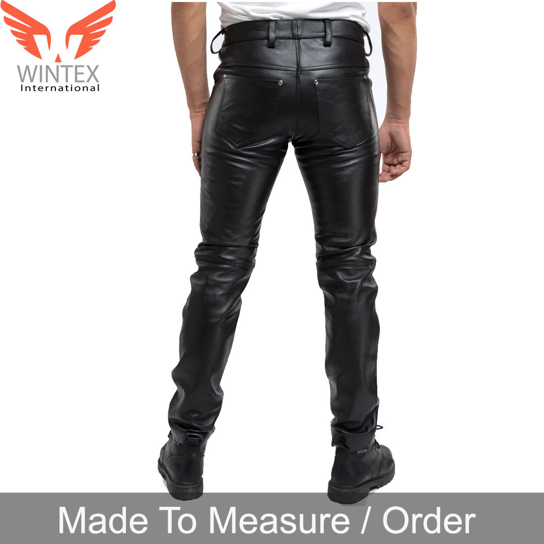 Exclusive Deal – Men’s BLUF Police Style Costume Including Leather Jacket, Pant, Shirt, Wristbands & Belt