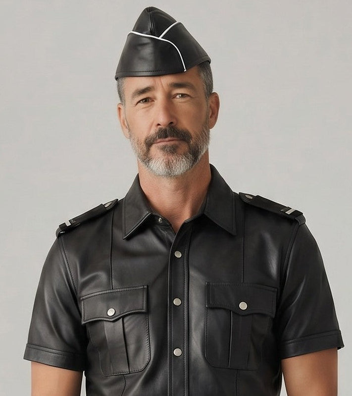 Men’s Genuine Sheep Soft Leather Cap For A Stunning Look
