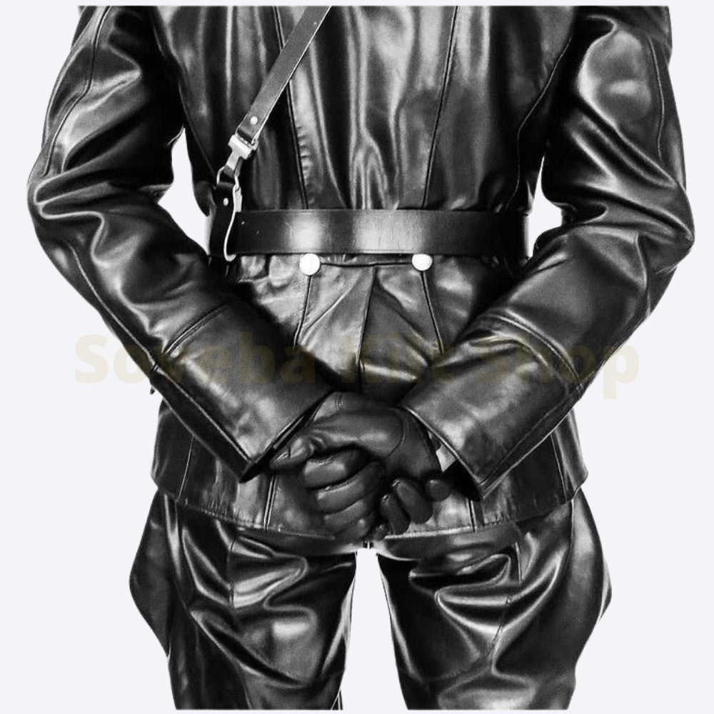 Men's Classic Leather Jacket  / Shirt / Tunics / BLUF Jacket