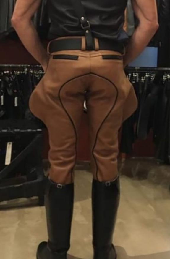 Men's Real Leather Breeches / Jodhpurs