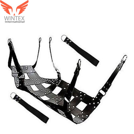 Heavy Duty Leather Sex Swing – Sling Made Of Fine Chrome Leather Sw3