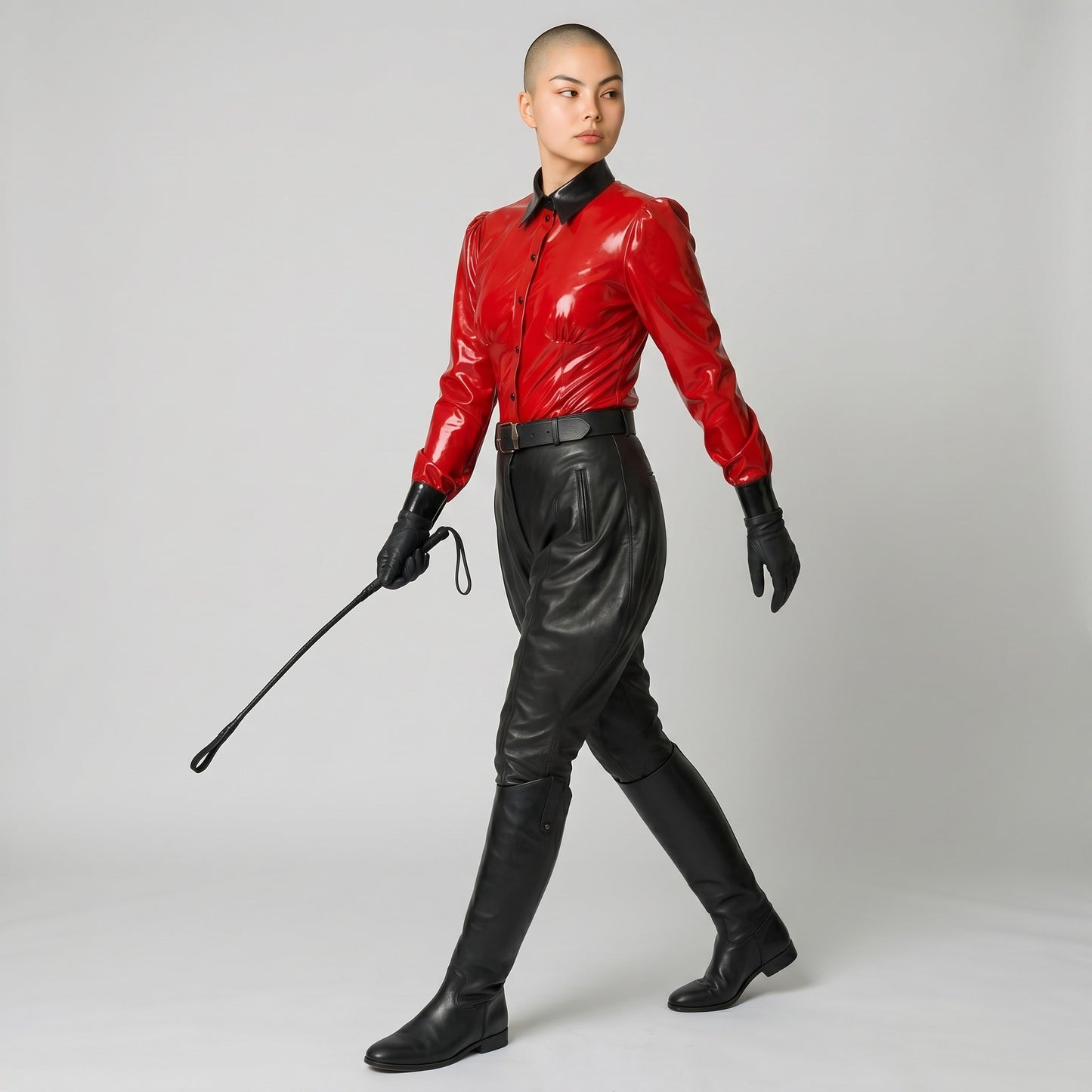 Women's Real Leather Jodhpur / Breeches / Riding Pants High Waist Ladies Leather Jodhpur