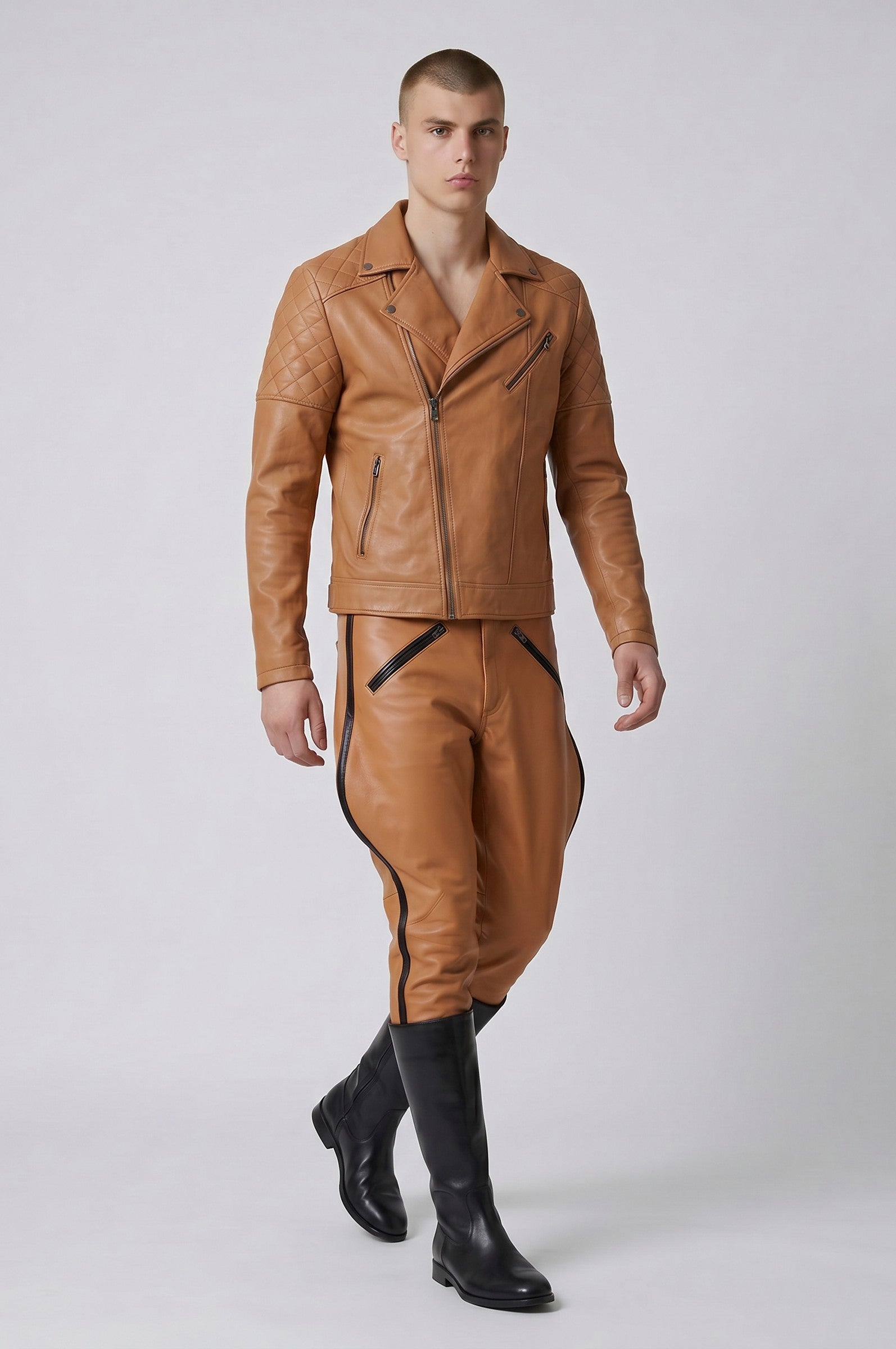 Men's Real Leather Breeches / Jodhpurs
