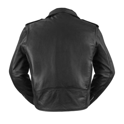 Men’s Real Cowhide Leather Biker’s Jacket Classic Brando Bikers Jacket
